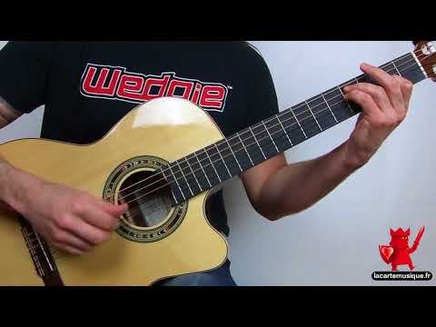 Cordes classique basses en bronze et aiguës nylon noir : Fisoma F2700B