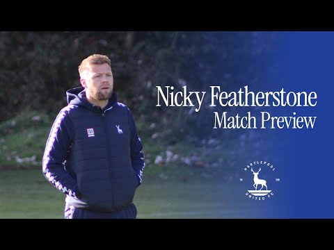 Match Preview | Nicky Featherstone v Morecambe