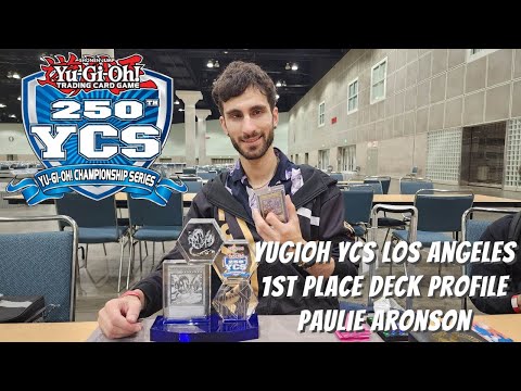 Yugioh 250th YCS Los Angeles 1st Place Champion Deck Profile - Kashtira - Paulie Aronson