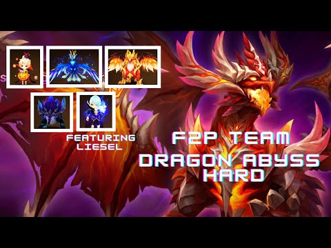 Dragon Abyss Hard w/Liesel #summonerswar