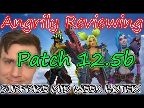 Patch 12.5b SURPRISE MID WEEK MAJOR HOTFIX  | league of legends patch notes review