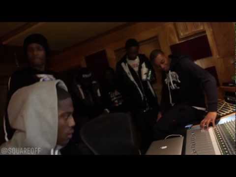 Square Off & A$AP Rocky In The Studio