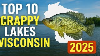 Top 10 Croppy Lakes in Wisconsin 2025 | HOOKED ON LAKES