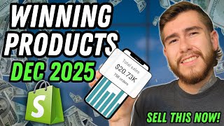 Top 5 Winning Products To Sell NOW (December 2025) | Shopify Dropshipping Trends