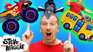 Best of Steve and Maggie! | Halloween, Monster Truck, Ice Cream, Toys for Kids | Wow English TV