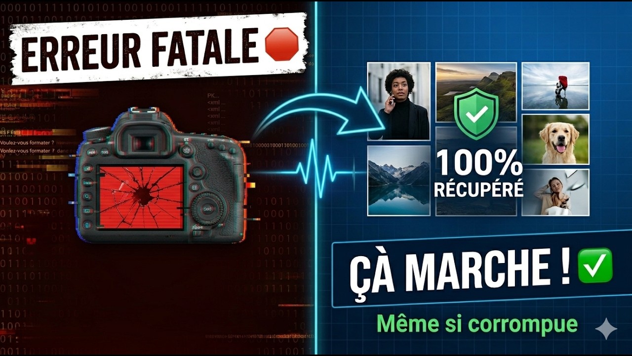 Récupérer des fichiers supprimés d'une carte SD