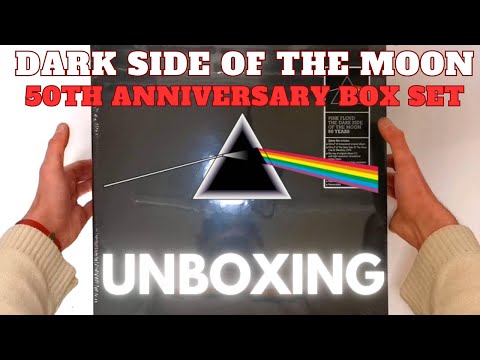 UNBOXING The Dark Side of the Moon 50th Anniversary Box Set! - Tasty Records