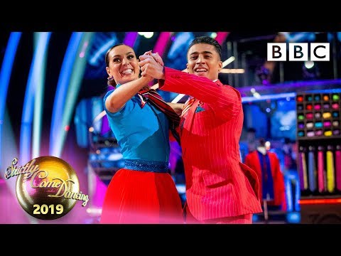 Karim and Amy Quickstep to 'Mr. Pinstripe Suit' - Week 7 | BBC Strictly 2019