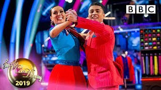 Karim and Amy Quickstep to &#39;Mr. Pinstripe Suit&#39; - Week 7 | BBC Strictly 2019