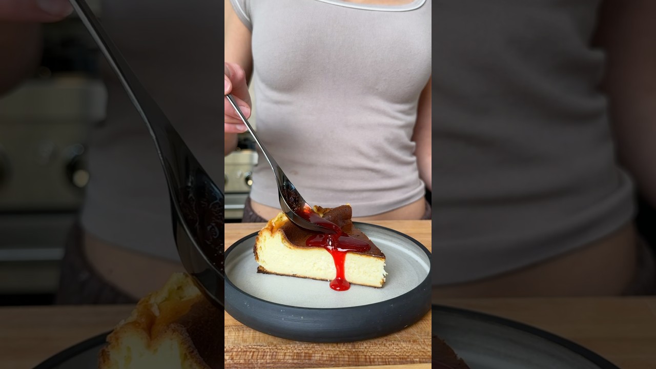 Basque Cheesecake | Tarta de queso de La Viña