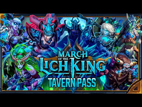 Hearthstone. Voicelines skins "March of the Lich King"  Tavern Pass