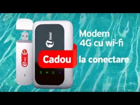 Internet Nelimitat - modem cadou și bonus până la 120 GB, după 1 an în rețea.