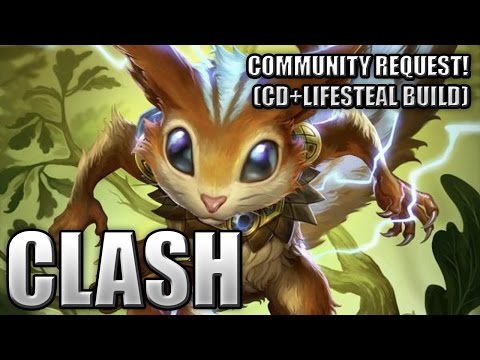 Rekit Ratatoskr CD + Lifesteal Build "Community Request!" - Clash, SMITE Season 3