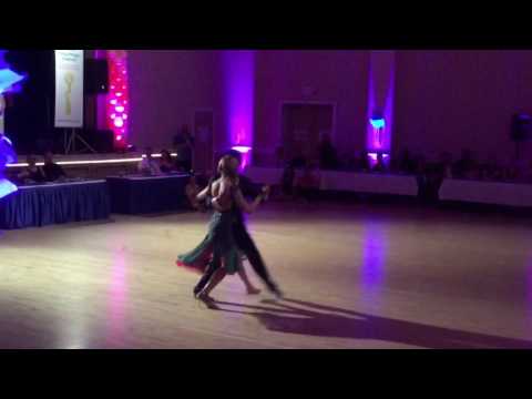  Eugenia Parrilla  and  Yanick Wyler  are  dancing  at  Seattle Tango Festival  in  2016