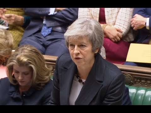 Theresa May updates Commons on Brexit - watch live