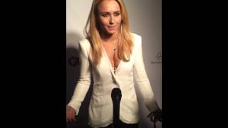 Hayden Panettiere Super Bowl Touchdown Dance