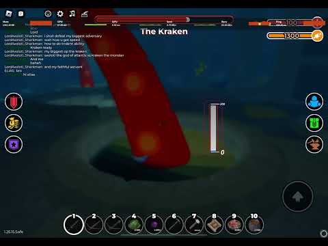 Being The God Of Atlantis🌊🌊🦑🦑 In TSG Fighting Kraken Claiming My Space As Ruler (Admin powers used)