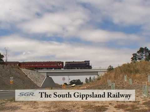 South Gippsland Railway TV Ad. Korumburra, Victoria Australia
