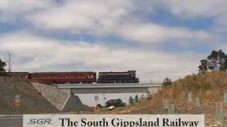 preview picture of video 'South Gippsland Railway TV Ad. Korumburra, Victoria Australia'