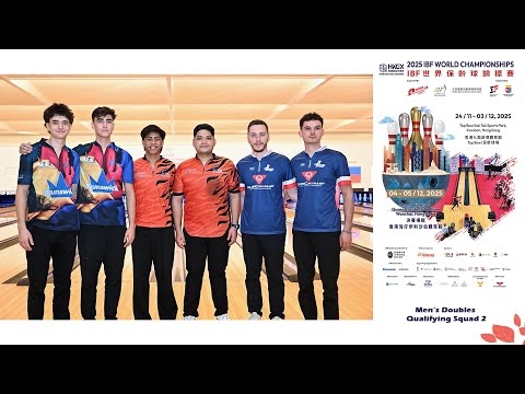 [Doubles-Men Qualifying SQ-2, Lane 25-28] HKGX 2025 IBF World Championships