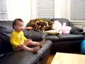 Toddler Watching Little Einsteins Blast Off