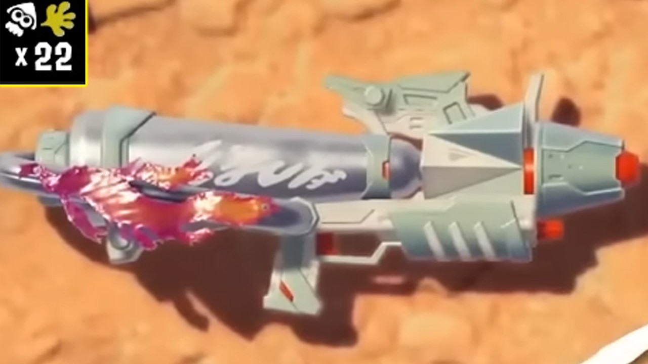 長い射程で最前線を荒らすシューター。神武器です【Splatoon3】