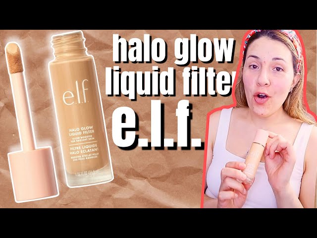 Vídeo relacionado con e.l.f. Cosmetics Halo Glow - Filtro líquido iluminador para una tez radiante, infundido con ácido hialurónico, ligero - mediano