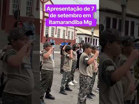 Apresentação de 7 de setembro em itamarandiba Mg #itamarandiba #foryou