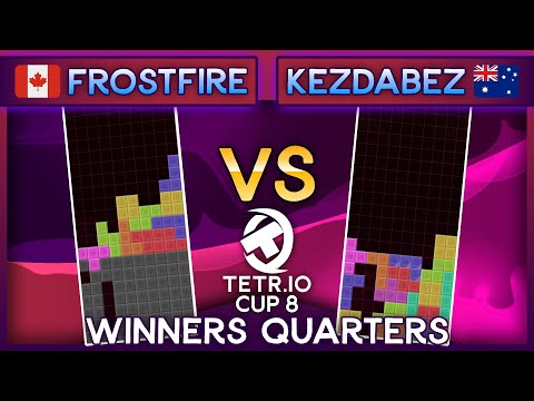 TETR.IO Cup 8 - KezDaBez Vs. Frostfire - Winners Quarters