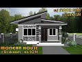 3 BEDROOM | MODERN HOUSE DESIGN IDEA | 1 T&B | BUNGALOW HOUSE | SIMPLE HOUSE DESIGN