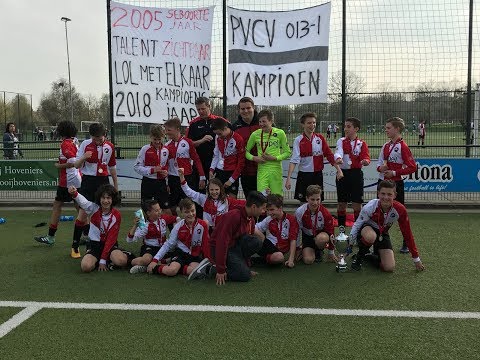 Kampioenswedstrijd PVCV O13-1  -  Kampong O13-1  |   Hoofdklasse  |  2 - 0