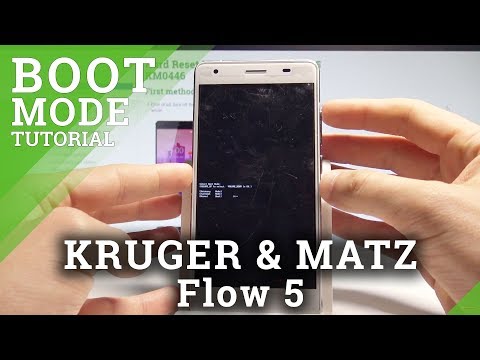 How to Enter Boot Mode in KRUGER & MATZ Flow 5 - Boot Mode Tutorial |HardReset.Info