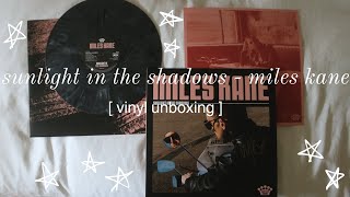 sunlight in the shadows by miles kane vinyl unboxing (web store exclusive marble pressing)