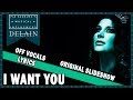 I Want You Delain Off Vocals