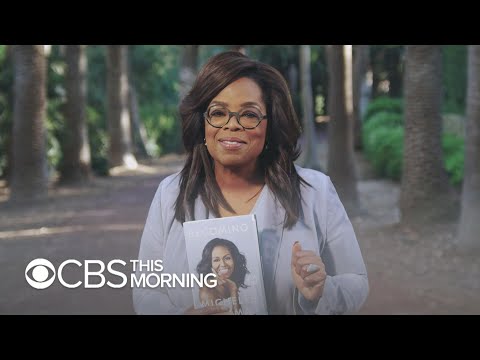 Oprah selects "Becoming" by Michelle Obama for next book club