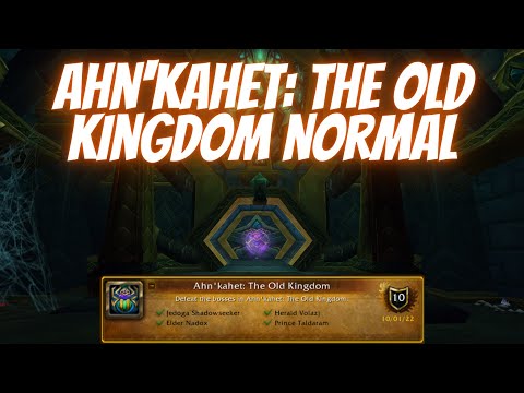 Ahn`Kahet: The Old Kingdom Normal Full Run Gehennas World of Warcraft Wrath of the Lich King