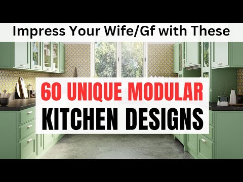 Impress Your Wife/Girlfriend with These 60 Unique Modular Kitchen Designs #kitchendesign #kitchen