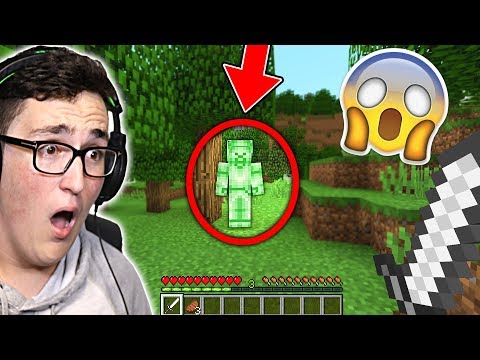 I FOUND GREEN STEVE IN MINECRAFT! (Scary Minecraft Video)