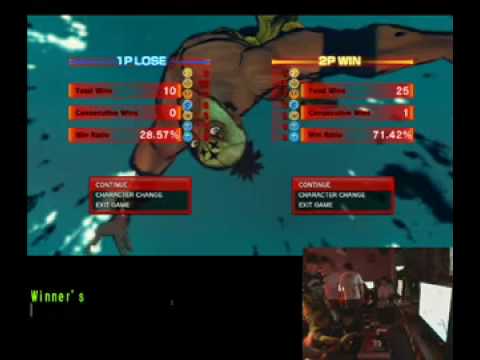 Street Fighter 4 Nemo vs Tetsu Tokyo Gods Garden HQ