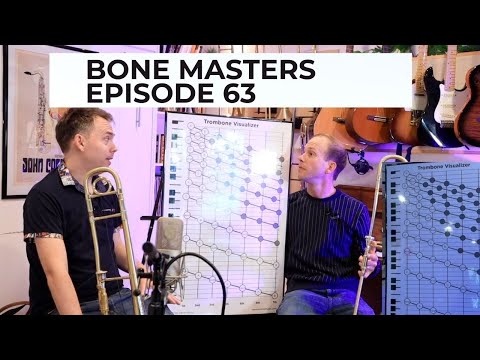 Trombone Lessons - Bone Masters Ep 63 - Kevin Hicks- Trombone Visualizer