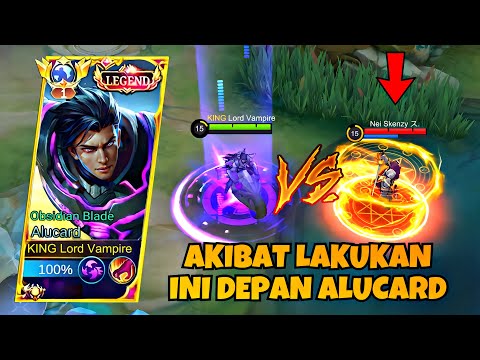 LANCELOT BERANI TAUNTING DEPAN ALUCARD? BEGINILAH JADINYA JIKA MEMBUAT ALUCARD MARAH!