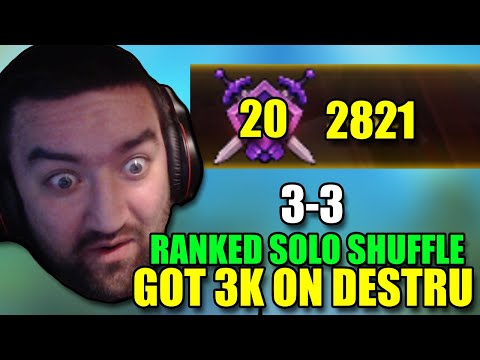 DESTRUCTION WARLOCK 2821 CR - 3-3 CLOSE RANKED SOLO SHUFFLE - BUALOCK DRAGONFLIGHT PVP 10.0.5