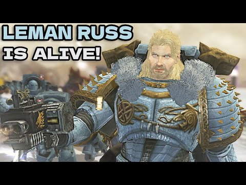 Primarch Leman Russ vs Thousand Sons (Unification Mod 6.9) - Warhammer 40K: Dawn of War: Soulstorm