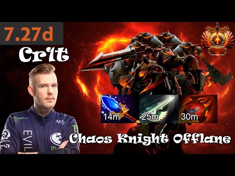 Cr1t Chaos Knight Offlane | Full Gameplay 7.27d | Dota 2 Pro Replays