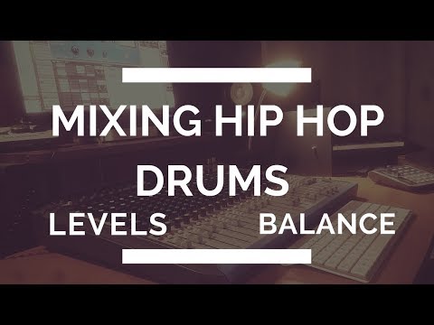 Mixing Hip Hop Drums in Pro Tools (Levels and Panning)