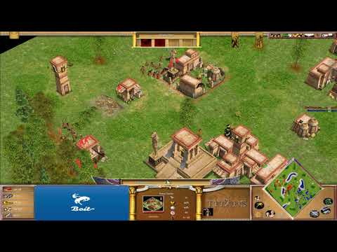 Joe vs Shelty - Age of Mythology: The Titans (Game 2)