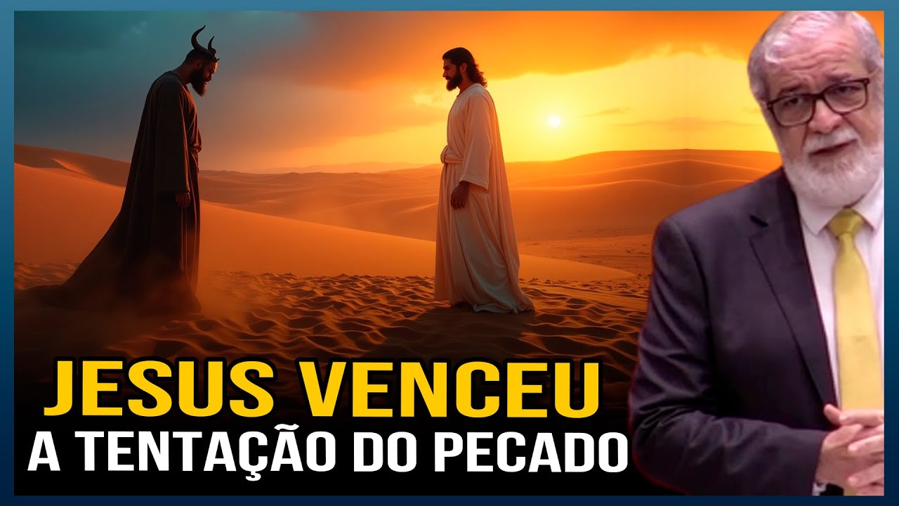 COMO VENCER A TENTAÇÃO DO PECADO USANDO JESUS CRISTO COMO EXEMPLO DE FÉ PASTOR AUGUSTUS NICODEMU