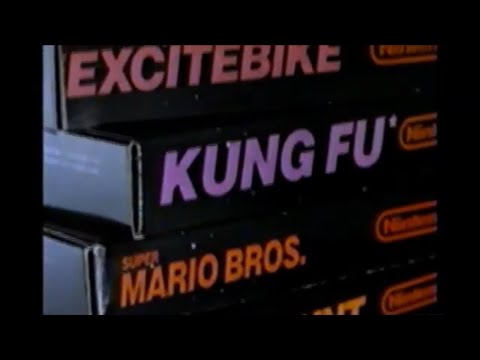 1986 Nintendo NES Accessories and Hit Games Commercial