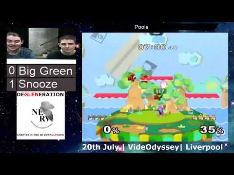 Degleneration 2 - Big Green (Marth) vs. Snooze (Fox) - Pools