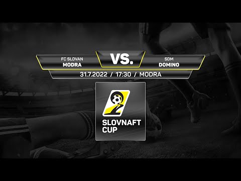Slovnaft Cup 2022/2023 - predkolo: FC Slovan Modra - SDM Domino (zostrih)